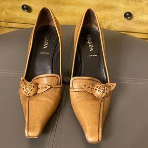Authentic Prada Leather Shoes
